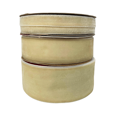 Fita Veludo Comum | Nº2 | Nº5 | Nº9 | Metro | Cor: 815 Cream