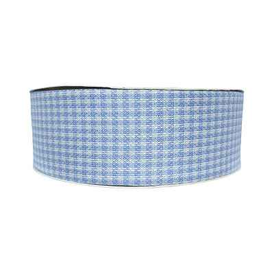 Fita Decorativa Escocesa 38mm | Metro | Cor: Azul