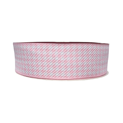 Fita Pied Poule 38mm | Metro | Cor: Rosa Bebê
