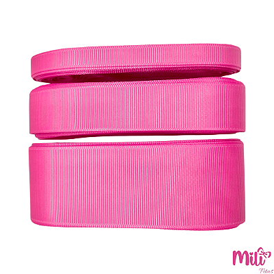 Fita Gorgurão MILI | 10 Metros | Cor: 199 Rosa Scarpy