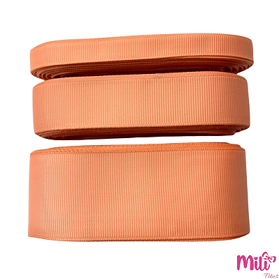 Fita Gorgurão MILI | 10 Metros | Cor: 720 Peach