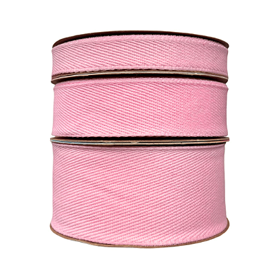 Fita Jeans Lisa Sem Pesponto Sinimbu Nº2 | Nº5 | Nº9 | Rolo com 10 metros | Cor: Rosa Bebê