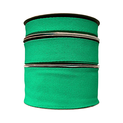 Fita Jeans Lisa Sem Pesponto Sinimbu Nº2 | Nº5 | Nº9 | Rolo com 10 metros | Cor: Verde