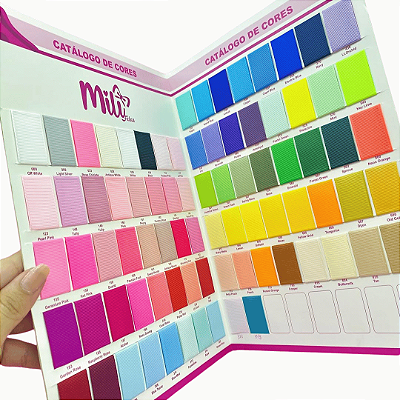 Catálogo de Cores Fitas Mili
