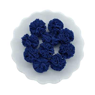 Pompom de Malha 25mm com 10 unidades | Azul Marinho