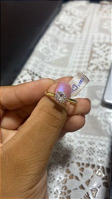 ANEL SOLITÁRIO ZIRCÔNIA M
