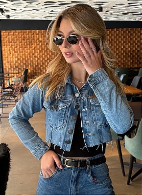 Jaqueta Cropped Bárbara