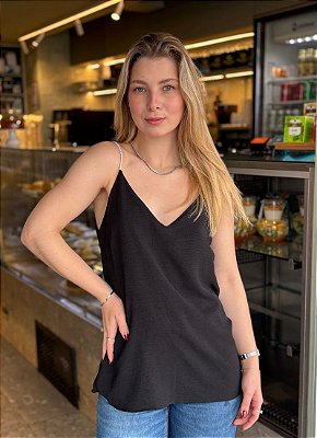 Blusa Alça Brilho
