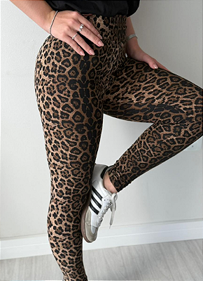 Calça Legging Animal Print