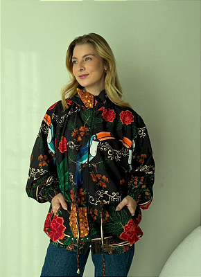 Jaqueta Feminina Parka com Forro