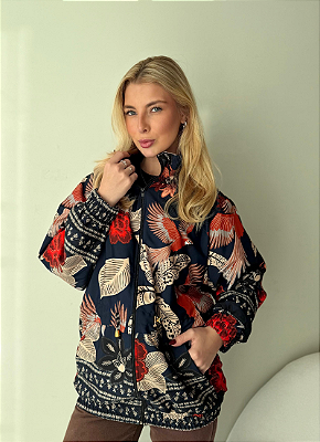 Jaqueta Feminina Parka com Forro