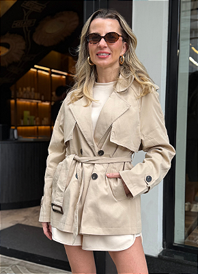 Trench Coat Curto