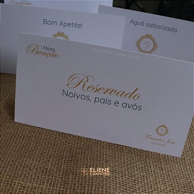 Reservado para mesa