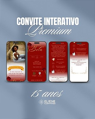 Convite Digital de 15 Anos