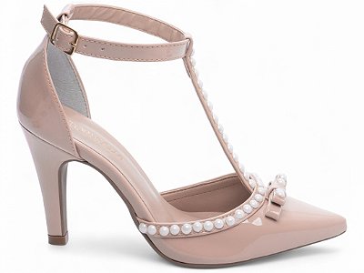 Sapato Scarpin Rose Salto Alto Fino Torricella AVS 66058B