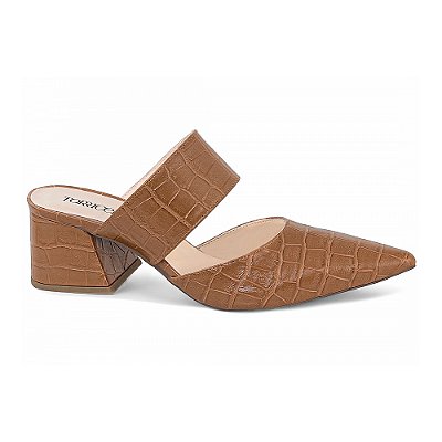 Sapato Scarpin Mule Tamanco Caramelo Torricella AVS 24.005B