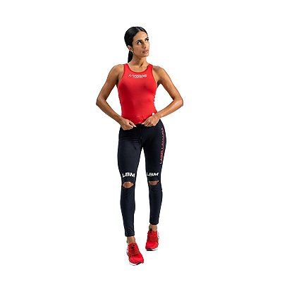 Regata Malha Essentials Vermelha Labellamafia