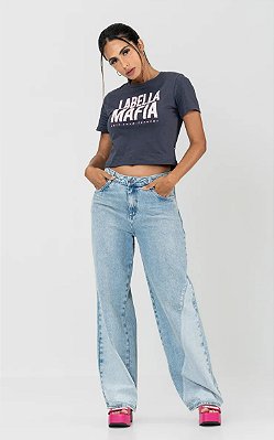 Calca Jeans Fashion Denim Labellamafia