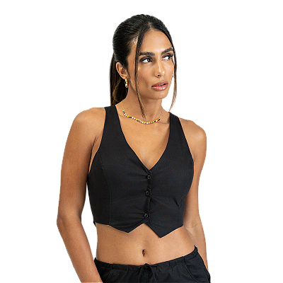 Colete Impulse Preto Labellamafia