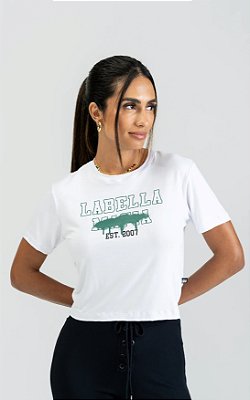 Camiseta Malha Impulse Branca Labellamafia