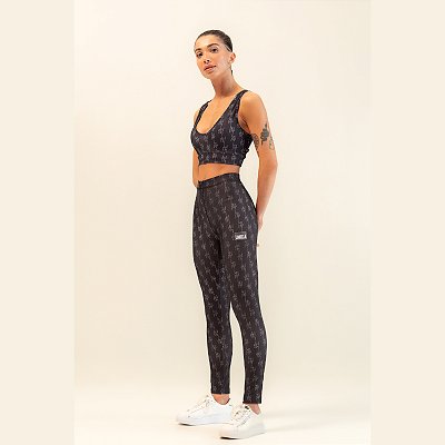 Legging Malha Zero Estampada Labellamafia