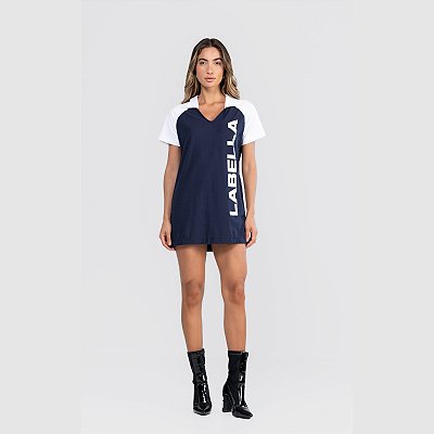 Vestido Malha Street Azul Labellamafia