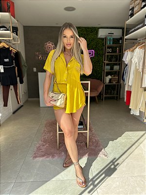 Conjunto Camisa e Short Praia Maria Gueixa