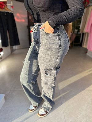 CALÇA CARGO CONFOR BLACK STONE