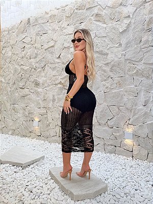 VESTIDO CROCHE RESORT MARIA GUEIXA