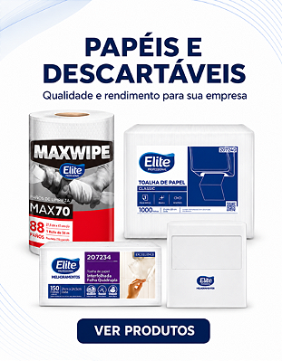 PAPÉIS E DESCARTÁVEIS