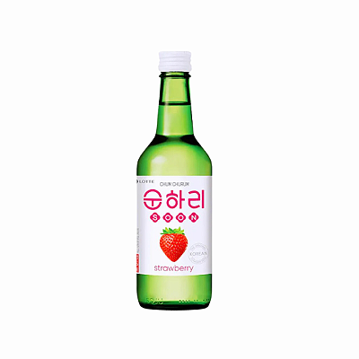 Soju Chum Churum Sabor Morango 360ml