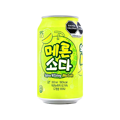 Refrigerante De Melao Sparkling Melon Coreano 350ml