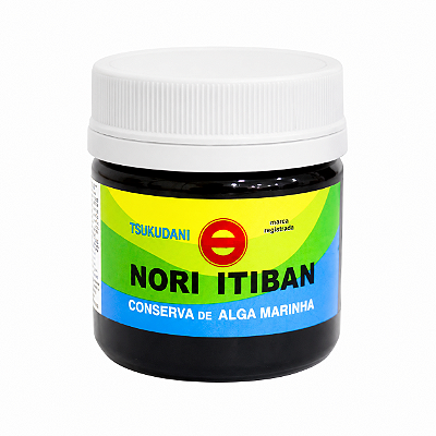 Conserva De Alga Marinha Tsukudani Nori Itiban 190G - Maruiti
