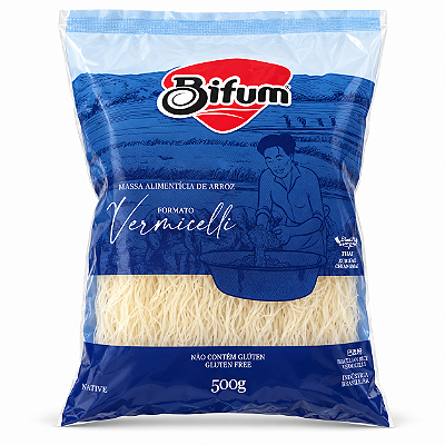 Macarrão Oriental Vermicelli de Arroz Bifum 500g