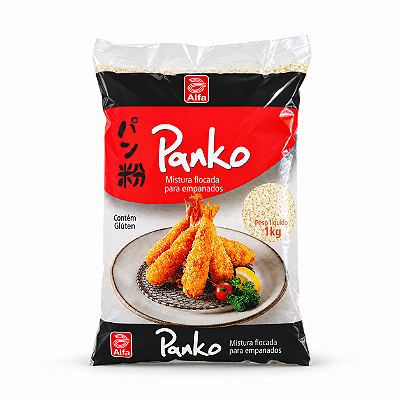 Farinha Panko Para Empanar Alfa 1kg