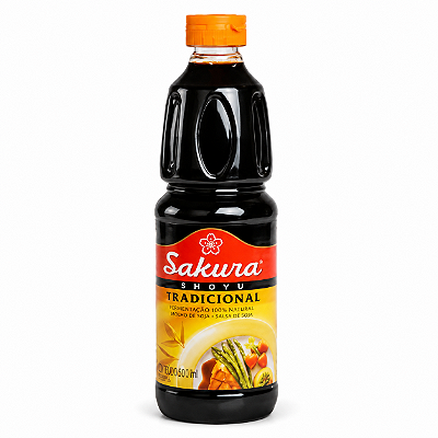 Molho Shoyu Tradicional Sakura 500ml