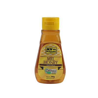 Mel Puro Orgânico 200ml MN Food 100% Natural Sem Conservantes