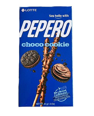 Pepero Biscoito Palito Sabor Choco Coockie 32G - Lotte