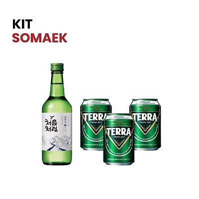 Kit Somaek (Soju Com Cerveja)