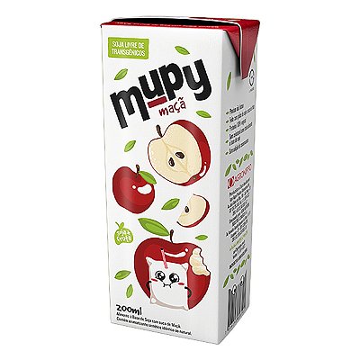 Muppy Caixinha Sabor Maçã 200ml