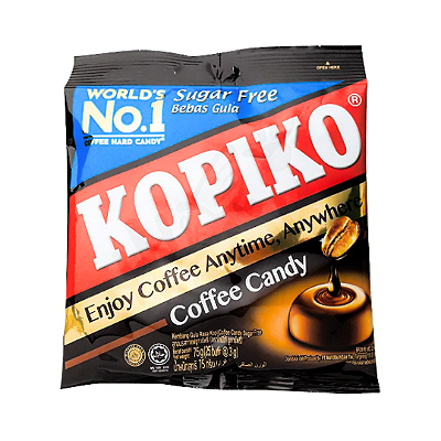 Bala De Café Kopiko Sem Açúcar 75G