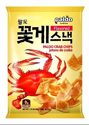 Salgadinho Coreano Sabor Caranguejo Crab Chips 50G - Nongshim