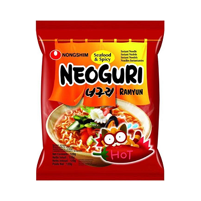 Lamen Coreano Neoguri Hot Sabor Frutos Do Mar 120G
