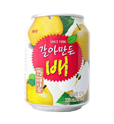 Suco De Pera Com Pedaços Da Fruta 238ml - Bon Bon Haitai