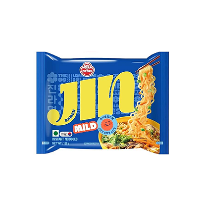 Lamen Coreano Jin Ramen Mild Levemente Apimentado 120g Ottogi