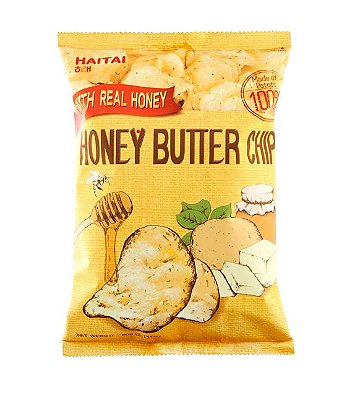 Salgadinho Honey Butter Chips / Manteiga E Mel 60g - Haitai