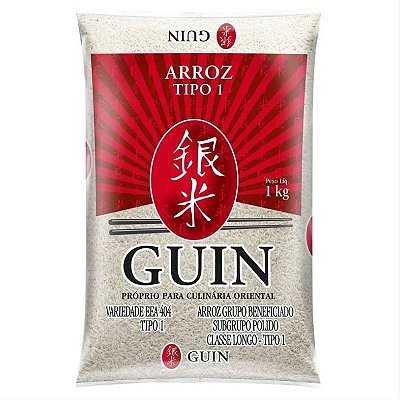 Arroz Japonês Grão Longo Guin 1kg