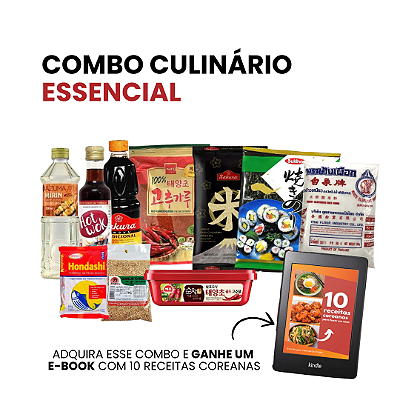 Combo Culinário Coreano Essencial