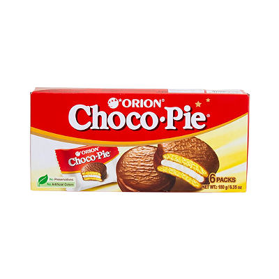 Choco Pie Caixa 6un 180G - Orion