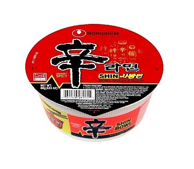 Lamen Coreano Shin Tigela 86g